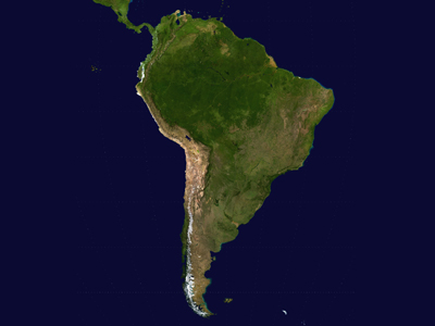 Positive South America